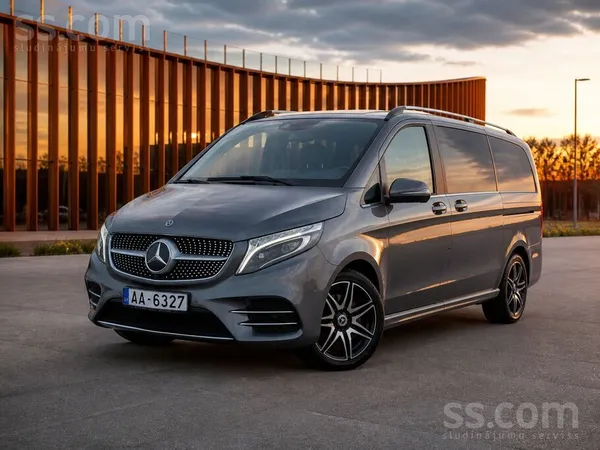 Pardodu savu uzticamo ģimenes auto Mercedes V300d 4Matic Amg. 

Kopts un b