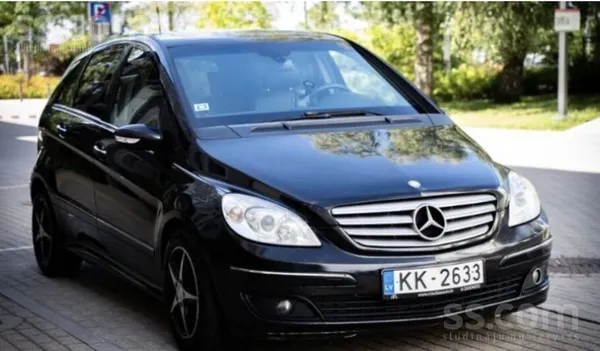 Pardodu Mesedes B 200 dizel 2009g. Ar jaunu T. O