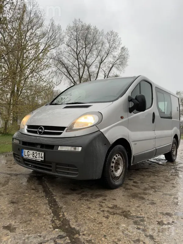Opel Pārdodu Opel Vivaro, 1.9cdti, manuāli, 2002g, jaun