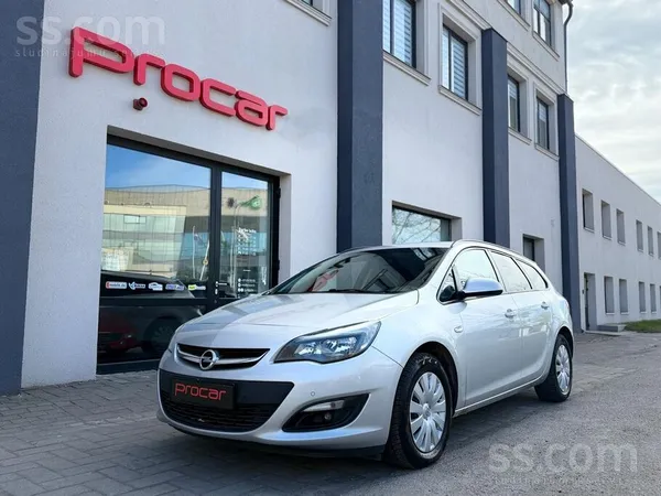 Opel Astra Sport Tourer
Pirmā reģistrācija 10/09/2014
Jauda 81Kw, 1, 6 dīz