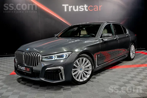 BMW 750 xDrive M-Sportpakett 4.4 390kW

- Automašīnai ir digitāla dīlera a