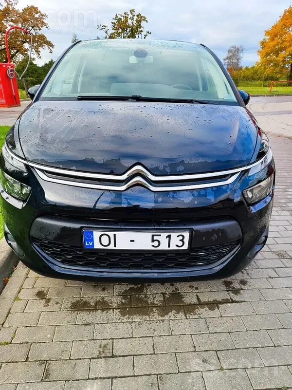 Citroen C4 Picasso 15g. dec. ar 1.2 benz. (96kw) 10.2025 ievests , ir pretrū