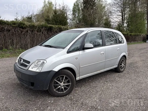 Opel Meriva. 1.7 dīzelis. Tehniskais labs stāvoklis. Ir vizuāli defekti.