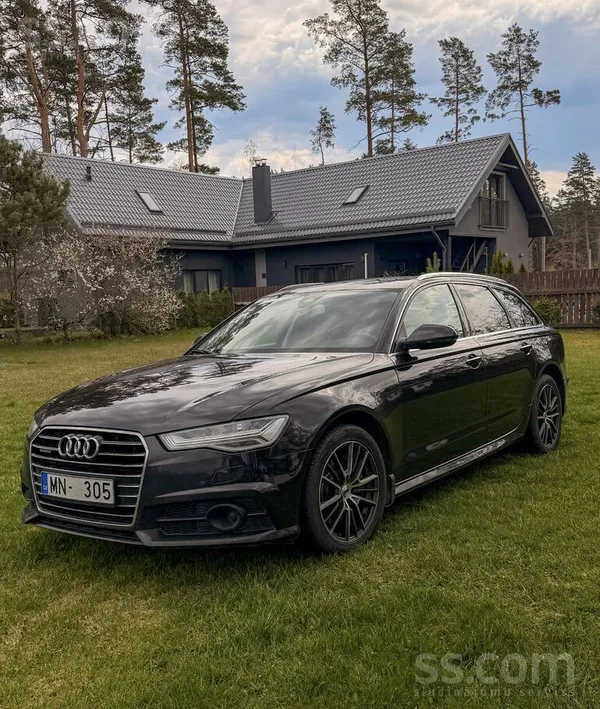 2017.gada Audi A6 Avant ar 3.0 dīzeļdzinēju un automātisko ātrumkārbu. Motor