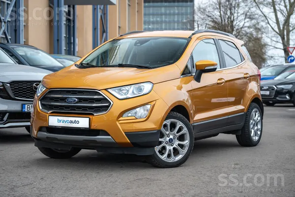 Ford Ecosport 1.0 ecoboost 92kW/125zs; Pilna servisa vēsture; Laba komplektā