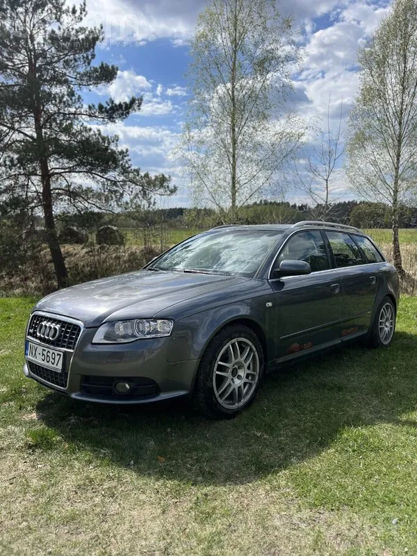 Pārdodu 2007. gada audi a4 ar 3.0 litru 171kw dīzeļa dzinēju. Nodoklis par š