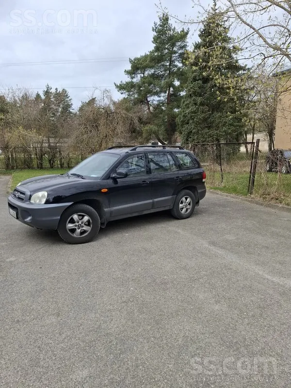 Santa Fe 2.7/benzin, Awd, автомат, кожанный салон, в хорошем техническом сос