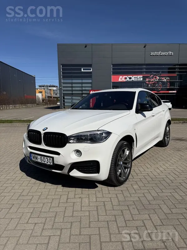 BMW Pārdodu BMW X6 Xdrive 30D, M-Sportpaket. Auto labā