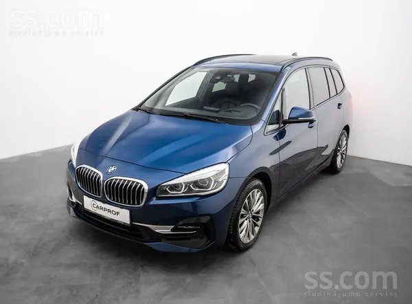 BMW 218 d xDrive Gran Tourer Luxury Line. 

Labā stāvoklī un kopts BMW 2.
