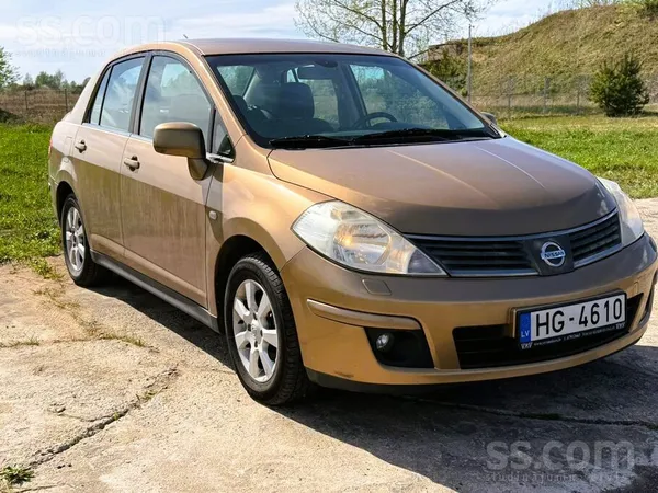 Nissan Tiida 1.6 benzīns, automāts. 
Oriģināls un pierādāms nobraukums. 
A