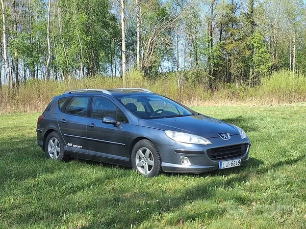 Peugeot 407 SW 2.0 Hdi 16V 100Kw
Auto labā tehniskā kartība. 
Tehniska 07.