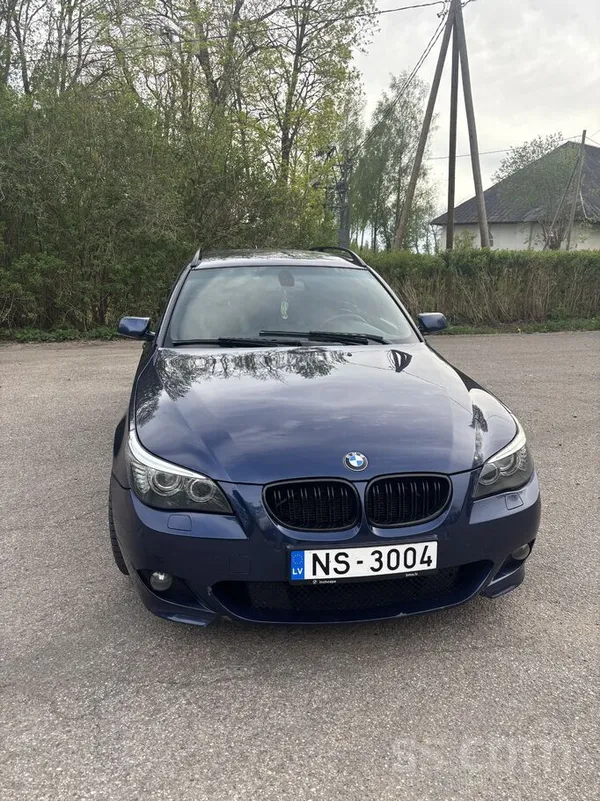 BMW E61 525d, M pack, facelift, 145kw. Nobraukums 374k