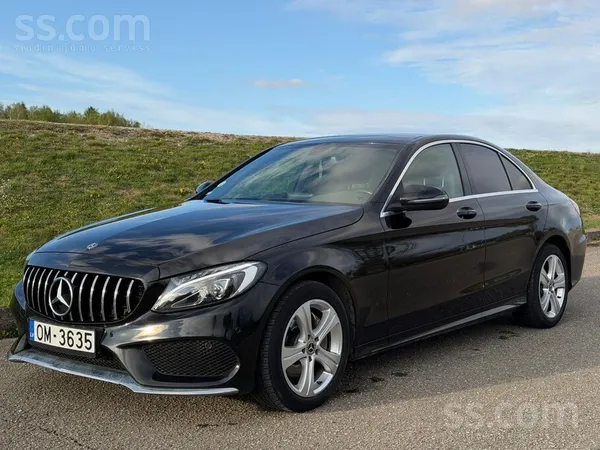 Mercedes-Benz Amg pakotnes C200 D. Amg interior, Amg exterior. 2016. gada, 1