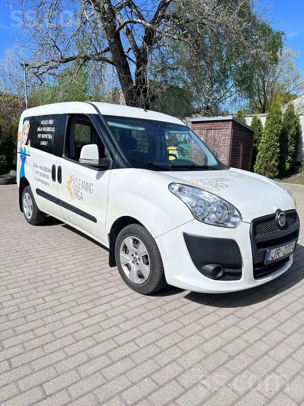 Pārdodu Fiat Doblo 1.3 Multijet (2014. gads). 
Ekonomisks dīzeļa dzinējs (6