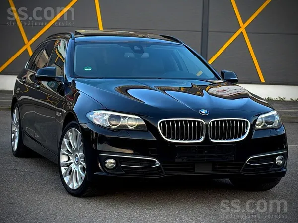 BMW 530d luxury line xDrive Touring, 2016. gada beigas. 
2025. gada augustā