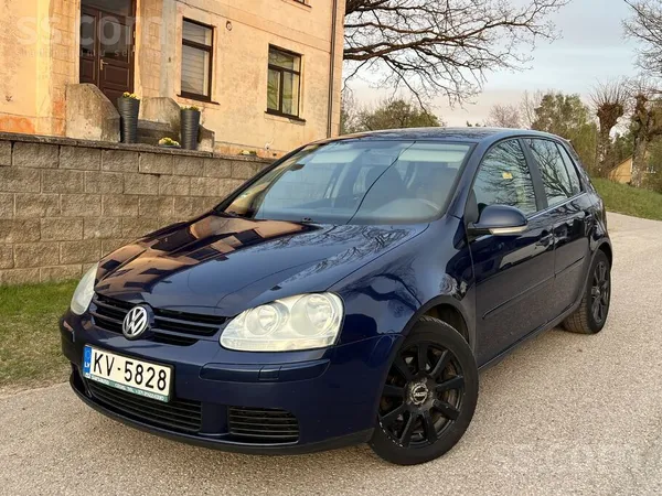 Volkswagen Pārdošanā golf5 ar 1.9tdi 77kw/101zs ekonomisko dz