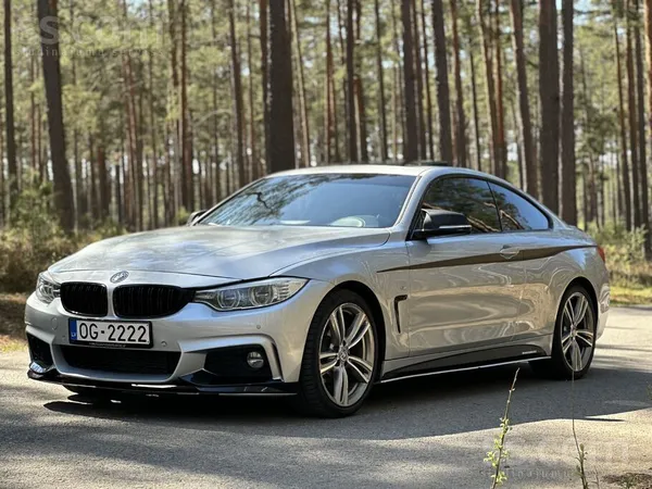 BMW 420d F32, M-Pack, automāts, 135kw / 184hp. 

Ar šo auto nepaliksi nepa