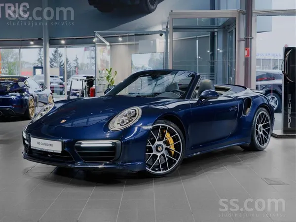 Porsche 911 Turbo S Cabriolet 427kW / 580hp Pirmā reģistrācija 14/12/2017