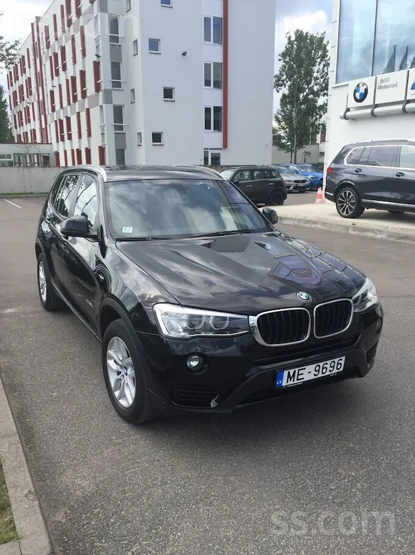 BMW X3 Xdrive 20D, 140kW, automātiskā ātrumkārba. 
Lieliskā stāvoklī, tikko