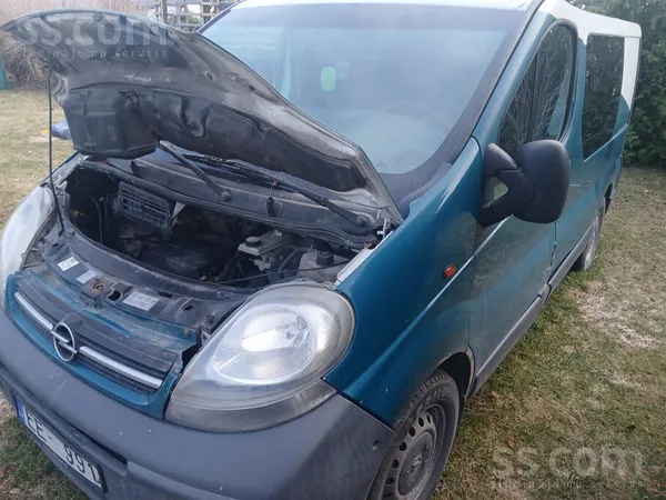 Opel Tiek pārdots kravas, pasažieru busiņš ar motora de