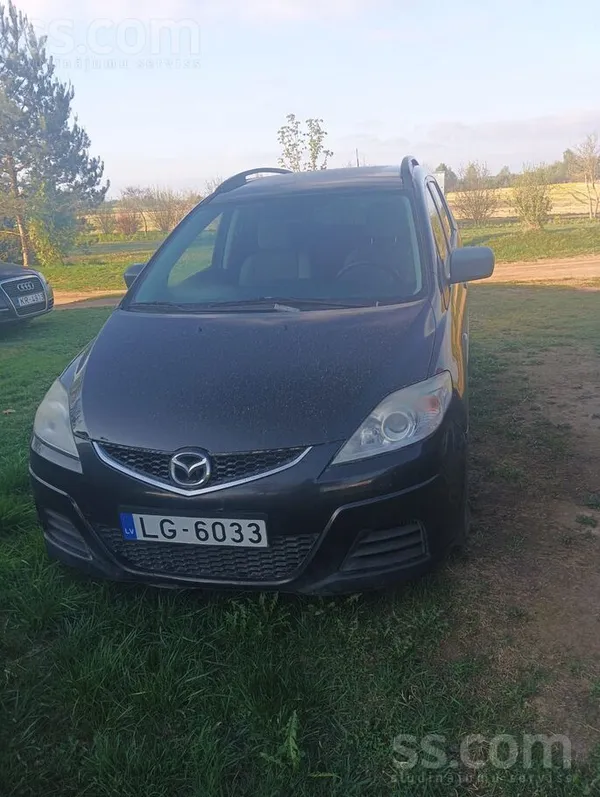 Pārdodu mazada5 2.0 dīzelis 81 kw, samērā ekonomisks auto ar 7 sēdvietām, kl