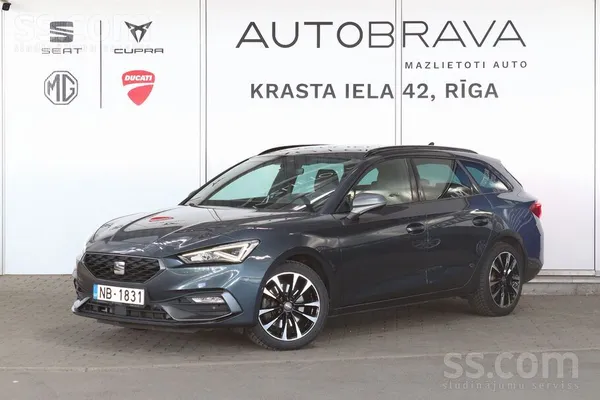 Piedāvājam Seat Leon FR Sportstourer. 1.5 benzīna dzinējs. 110Kw/150Zs. Auto