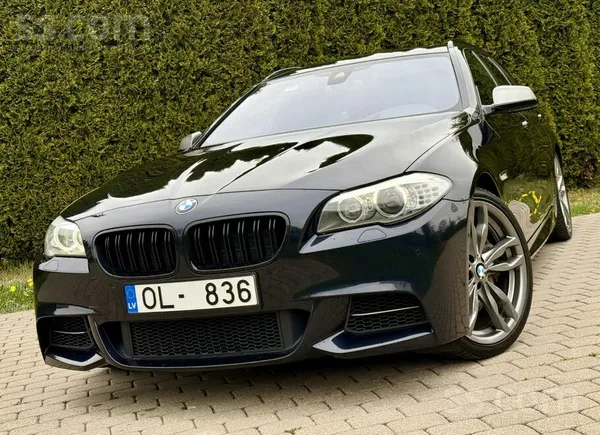BMW F11 M550d xDrive ar 280 kW jaudīgu 3.0 dīzeļa dzinēju un automātisko pār