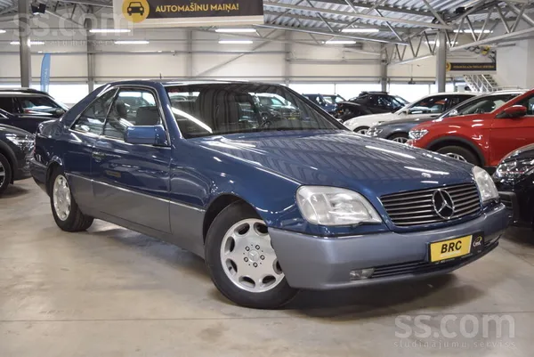 Mercedes-Benz S 600C. 1993. gada. 6.0l benzīns, 290 Kw (394 Hp)

Par iespē