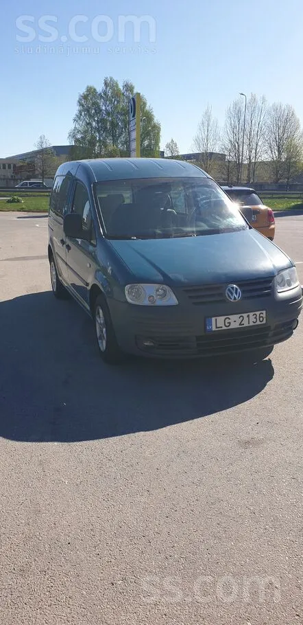Volkswagen Tiek tirgots VW Caddy 1, 9 Tdi labā tehniskā stāvo