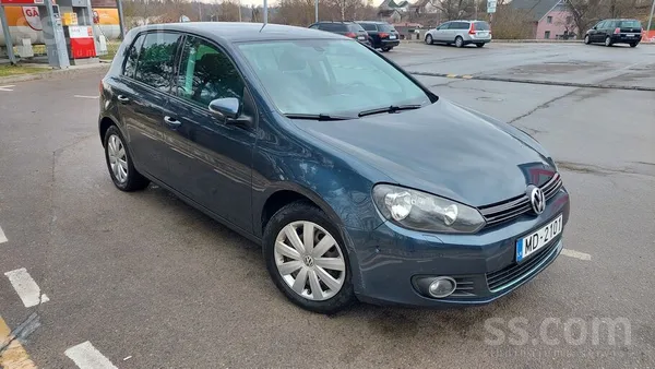 Pārdodu VW Golf 6, 2010.Gada 1.2 benzīns, un sešu ātrumu manuālo pārnesuma k