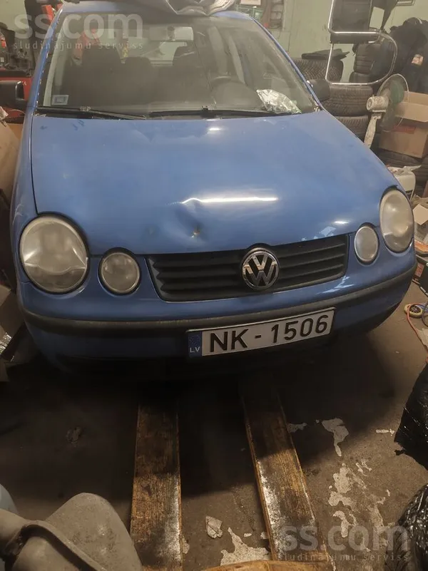 Volkswagen Polo 1, 2 benzīns laba tehniskā stāvoklī, ir vizuā