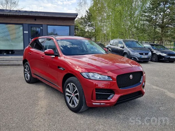 Jaguar F-Pace 25d Awd R-Sport, tikko no Spānijas, Latvijā