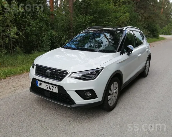 Seat Arona 1, 0 benzīna dzinējs Dsg automātiskā ātrumkārba. Auto lieliskā st