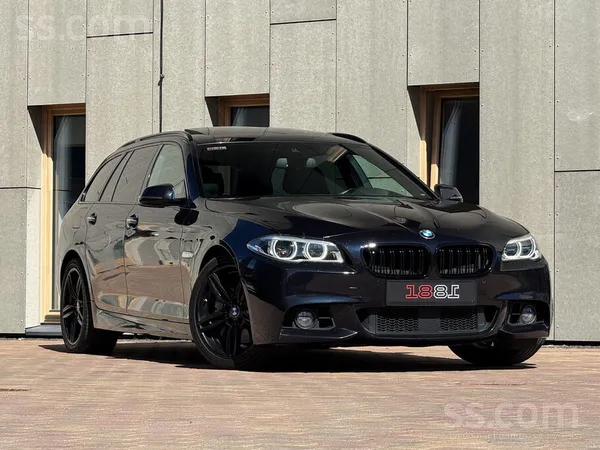 BMW BMW 535D M-Sportpaket. 230Kw. Rwd. 11.2014.G. Face