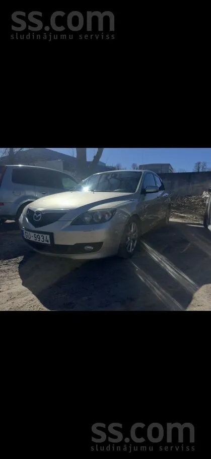 Pardodu mazda3 TA 29.08.26
Pirkts jauns 
2 atsleegas 
Staav nevaidziigi a
