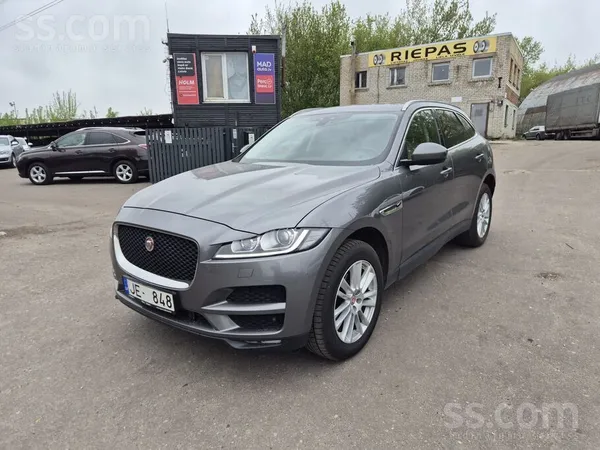 Jaguar Jaguar F-Pace 2.0l dīzelis. 132kw