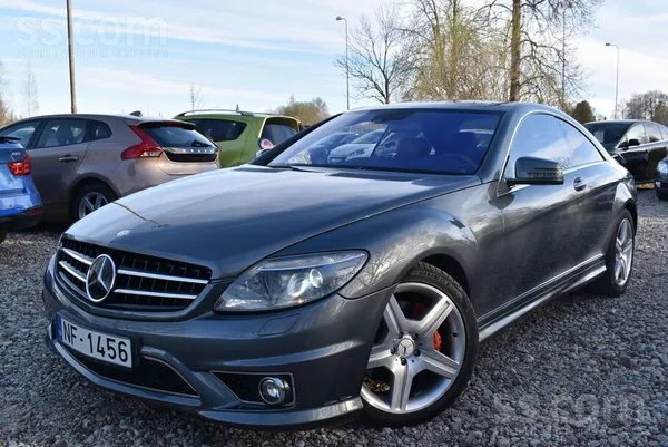 Mercedes Benz Cl500 Amg 5, 5L Benzīns, 285kW, 05.2007 g. 

148 755 km

A