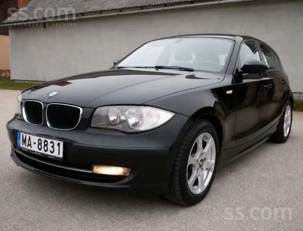 BMW BMW 116 1.6i 90kw, 6 ātrumi. 