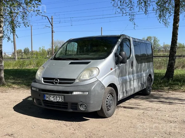 Opel Vivaro 1.9 dīzelis, 2006. gads

Mikroautobuss darba kārtībā, tehniski