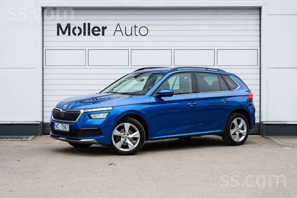 Škoda Kamiq 1.5 Tsi (150 zs) ar automātisko pārnesumkārbu. Cena ar Pvn.
Mo
