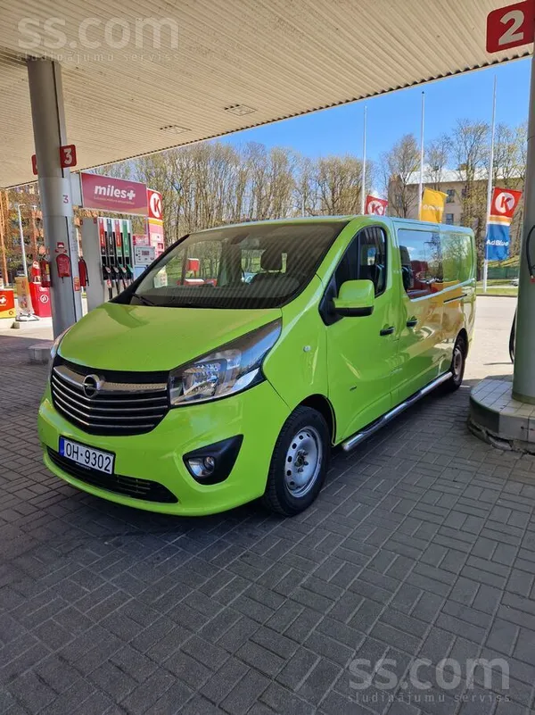 Opel Opel Vivaro 2016 augusts spilgts, kopts, 1.6 dīzel