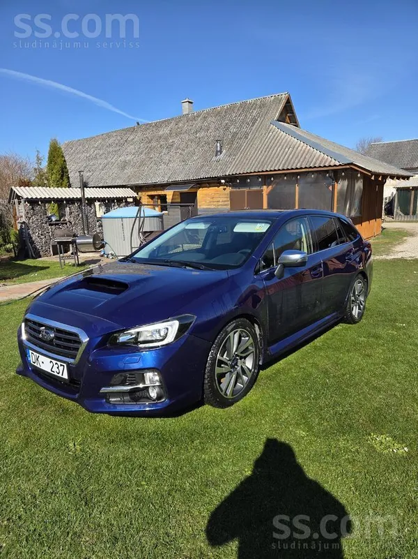 Pārdod 2016. gada Subaru Levorg, automašīna ļoti labā stāvoklī atskaitot pār