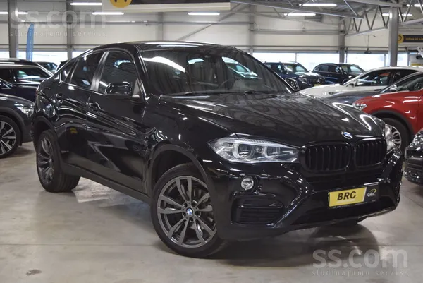 BMW BMW X6 xDrive 30D. 2016. gada. 3.0l dīzelis, 190 K