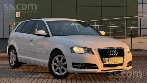 Audi Audi A3 Sportback Facelift modelis no Vācijas. 