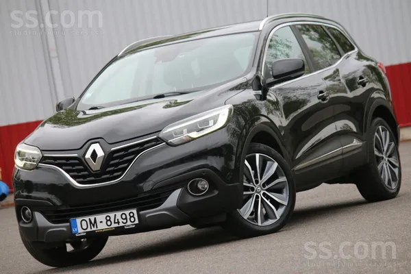 Tikko ievests Renault Kadjar 1.5Cdti 81kw. 
Nobraukums: 194 000 km. 
Nākam