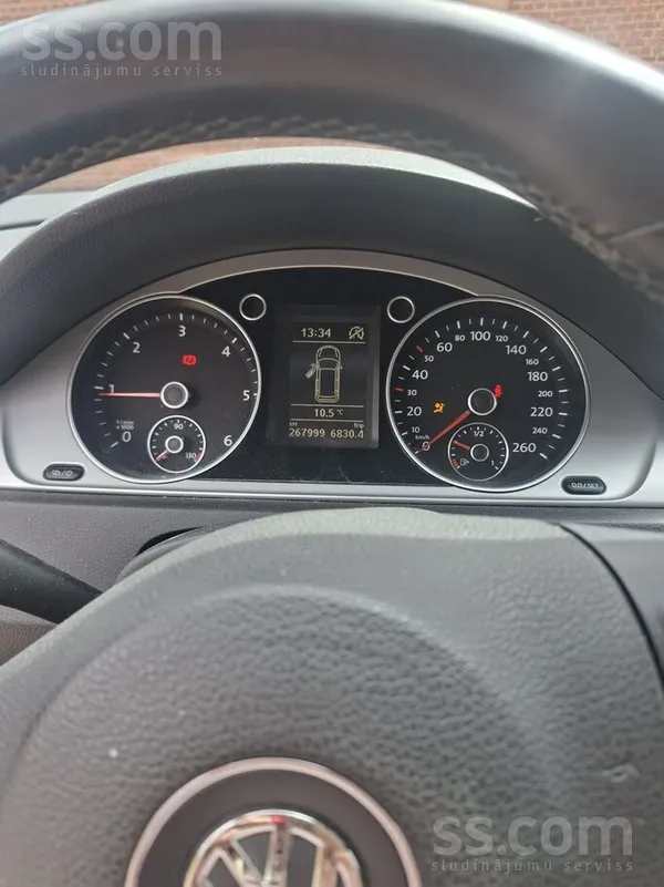Volkswagen VW Passat B7 1.6 Tdi (77kW) – Ekonomisks, ietilpīg