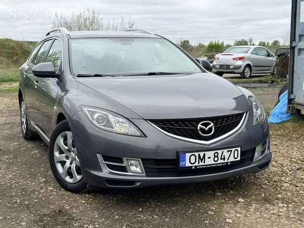 Tikko ievests Mazda 6 2.0D 103kw-140z. s. Automašīna ar oriģinālu nobraukumu