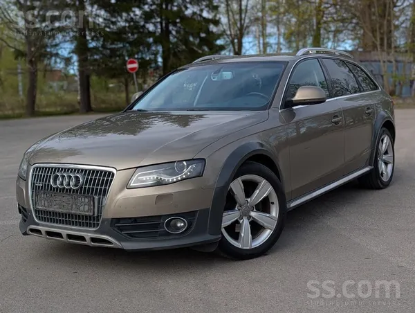 Audi A4 Allroad Quattro 2.0tdi 170zs/125kw, manuālis, 2010.gads, tikko ieves