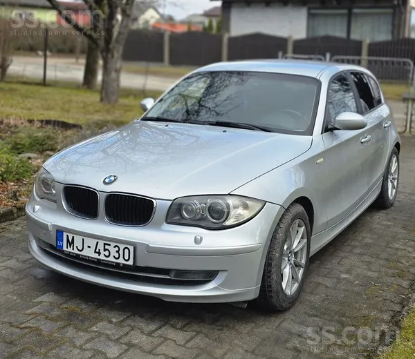 Bmw 120D, 130Kw. Auto ar jaunu tehn. apskati, labā tehniskā un vizuālā stāvo