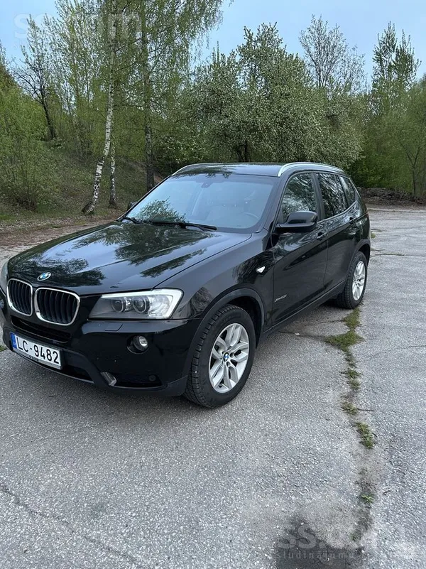 Pārdodu labu auto, BMW X3 F25 2.0l Dīzelis, Xdrive 135 kW. Auto labā stāvokl